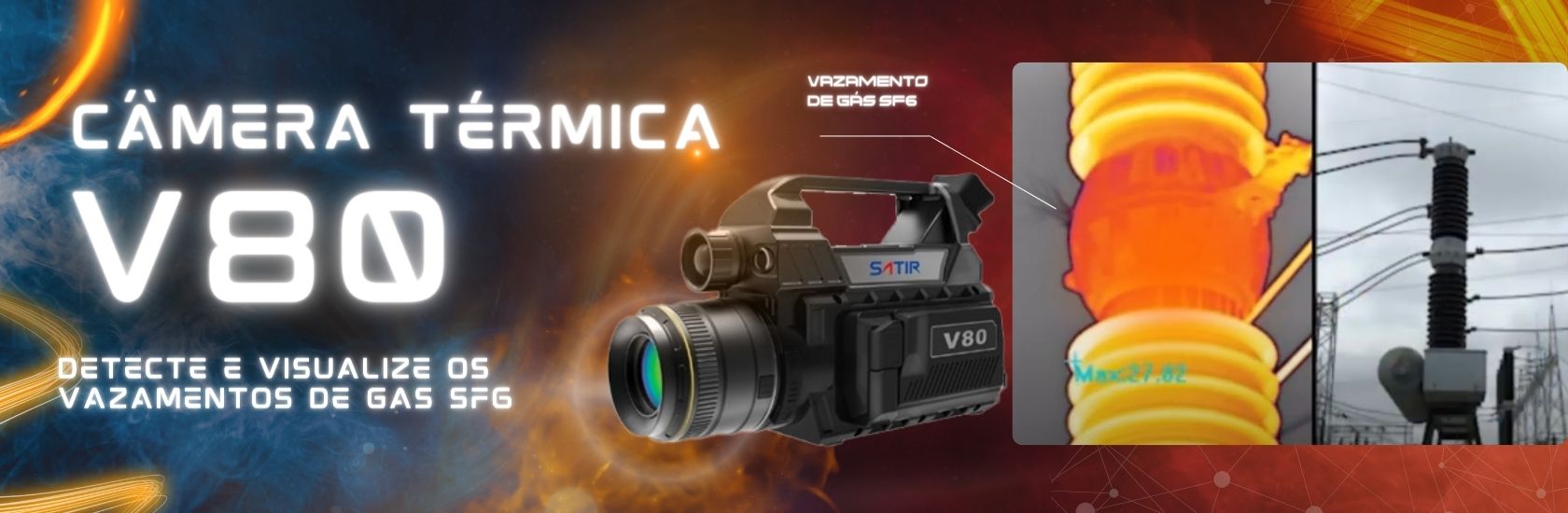 Câmera térmica V80